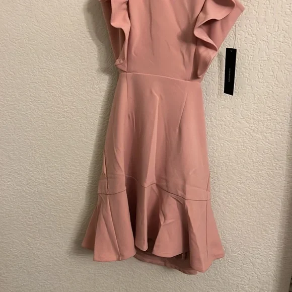 Lulus Positively Beaming Backless Ruffled Mini Dress - Picture 3 of 7